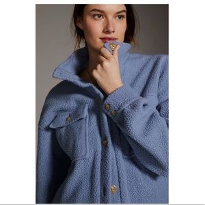 Daily Practice by Anthropologie Fleece Bomber Jacket